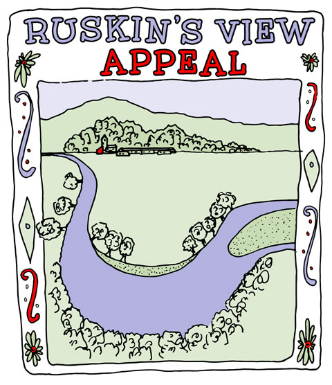 Ruskin's View Appeal logo