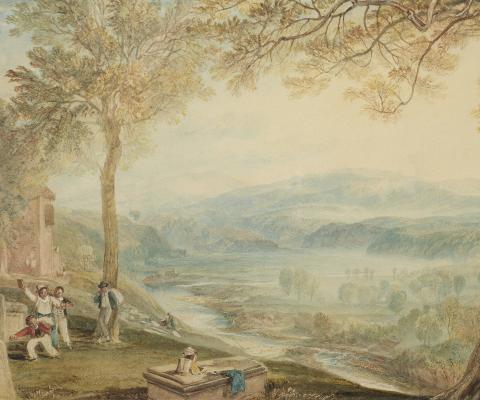 Ruskins View by JMW Turner